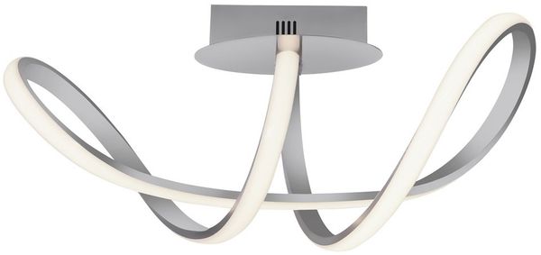 JUST LIGHT 15403-95 MARIA LED Deckenleuchte aluminiumfarben 3-Step Dim 3000K