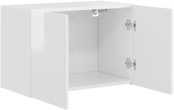 vidaXL TV-Wandschrank Hochglanz Weiß 59,5 x 31 x 40 cm Holzwerkstoff 892337 Bild 5