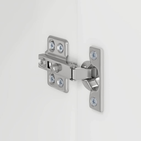 vidaXL TV-Wandschrank Hochglanz Weiß 59,5 x 31 x 40 cm Holzwerkstoff 892337 Bild 9