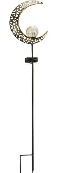 Northpoint LED Solarleuchte Gartenstab Solarstecker Außenbereich mit Dämmerungssensor