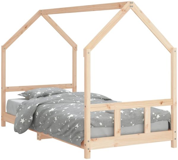 vidaXL Kinderbett 90x190 cm Massivholz Kiefer 835727 Bild 2