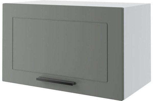 Hängeschrank KVANTUM mit Klapptür 60cm Korpus- & FrontFarbe: dust grey matt / weiß (Q-W4B/60-AV)