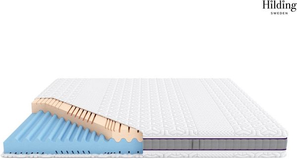 Kaltschaummatratze Kaltschaummatratze Hej! Wendematratze, 7 Zonen Premiumqualität, Hilding Sweden, 19 cm hoch, (1-tlg), 90x200 & weitere Größen, ergonomisch, atmungsaktiv, orthopädisch