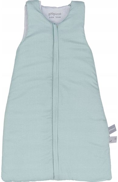 Piapimo PIAPIMO-SPIWOREK Winter-Schlafsack 3-6M grün & grau SleepSweet
