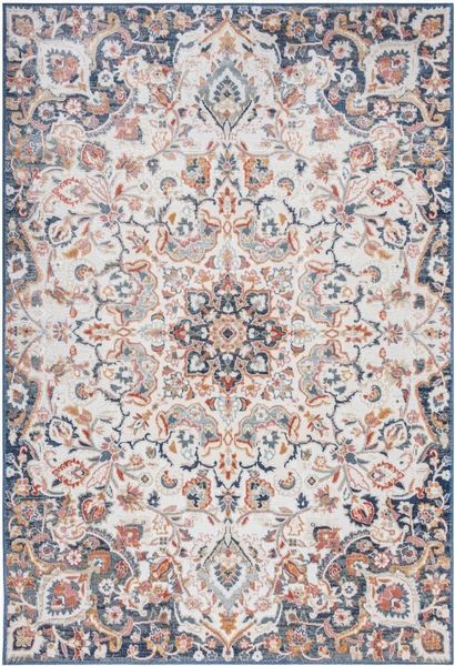 FLAIR RUGS Teppich Mabel, für drinnen und draußen, rechteckig, Höhe: 2 mm, Outdoor geeignet, gemustert mit Hoch-Tief Effekt