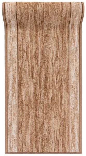 Mazovia Läufer Läufer Teppichläufer Brücke - Vorzimmer Küche - Beige, 80 x 100 cm, Kurzflor, Rutschfest, Meterware, Verschiedene Größen