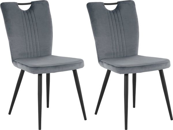loft24 Esszimmerstuhl Suri (2er-Set), Sitzhöhe 46 cm