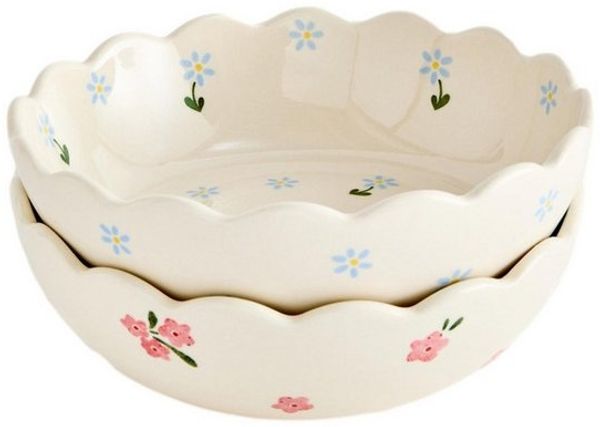 Next Snackschale 4 x Maisie stapelbare Snackschalen, Blumenmuster, Steingut, (1-tlg) Bild 5