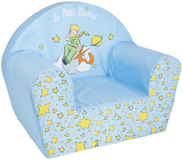 Fun House 713635 Le Petit Priincce Clubsessel, Herkunft Frankreich, für Kinder, 42 x 52 x 33 cm, Blau