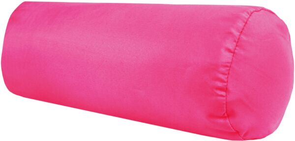Bestlivings Nackenrolle 12x30cm ( BxL ) Bezug in der Farbe Pink, in vielen vers. Farben