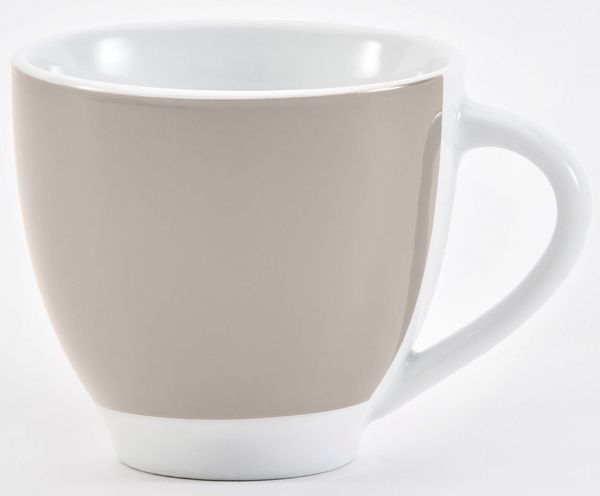 van Well Tasse Vario, 6-tlg, Porzellan, spülmaschinen- und mikrowellengeeignet, 6-teilig
