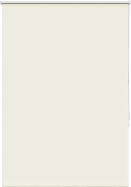 vidaXL Verdunkelungsrollo Cremeweiß 105x150cm Stoffbreite 100,7cm 4011649
