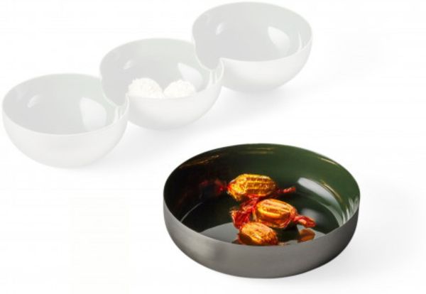 BIEL Collection - Schale mit emailliertem Innenbereich