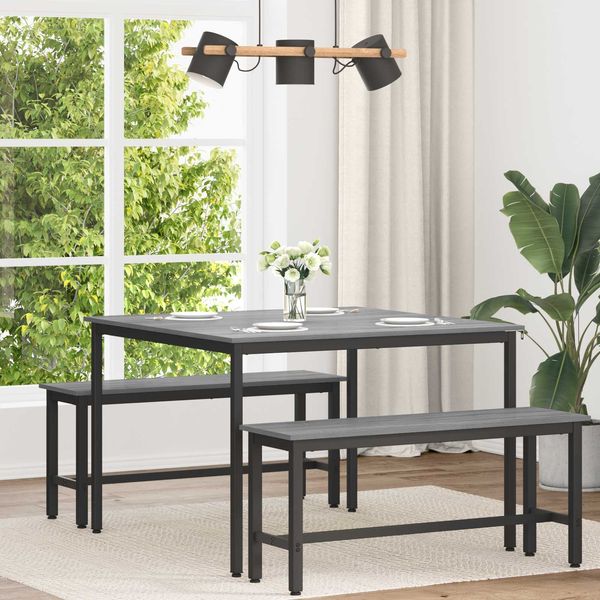 vidaXL Esstische 110 x 110 x 75 cm METALL 892641