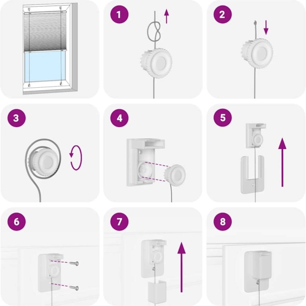vidaXL Plissee Hellgrau 75x100 cm Stoffbreite 74,4 cm Polyester 4015325 Bild 6