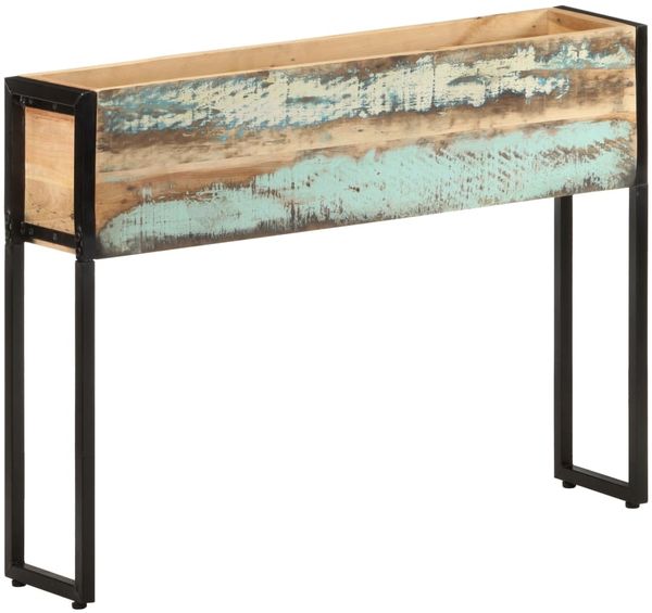vidaXL Pflanzkübel 90x20x68 cm Recyceltes Massivholz 321940