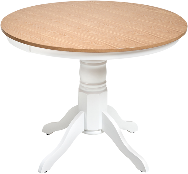 Esstisch AKRON Helle Esche 100 cm 100 cm Holz
