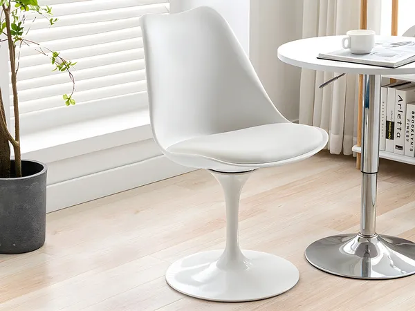 Vente-unique - XAFY Stuhl Plastik Weiß - B 56,5 cm x H 82 cm x L 49 cm