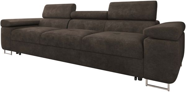 Schlafsofa Torezio III Bis mit Einstellbare Kopfstützen (Farbe: Lumo 40)
