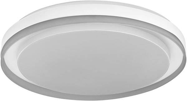 Osram SMART + WIFI LED Deckenleuchte, weiß, 32W, 3400lm, Weißlichtfunktion, dimmbar, dynamischer Magic-RGB Lichteffekt, lange Lebensdauer, einfache Montage, App-steuerbar, 2700-6500K