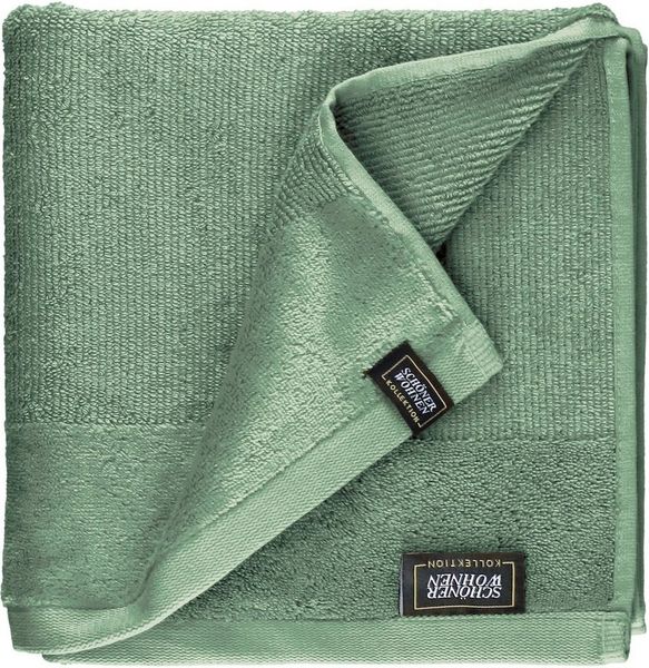 SCHÖNER WOHNEN-Kollektion Handtuch Sense, Frottee (1-St), mit Velourborte, hautschmeichelnde Airtouch Qualität, super weich