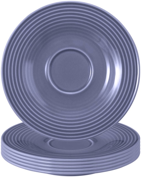 Seltmann Weiden Beat Color Glaze Untertasse ø 13,7 cm 6er Set - Fliederblau