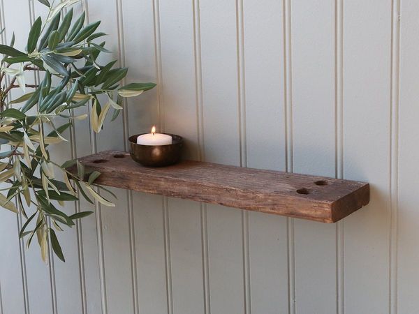 Chic Antique - Regal Wandregal Regalbrett 50x10cm Holz Unika 41043700