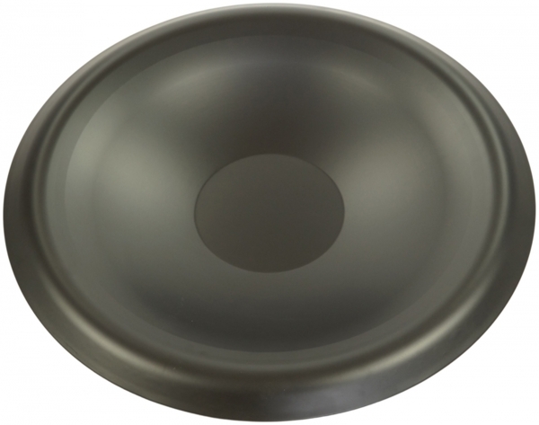 Pflanzschale schwarz aus Metall - Gartendekoration