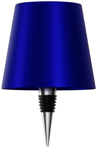 Kabellose Flaschenlampe USB-C blau 3 Lichtfarben