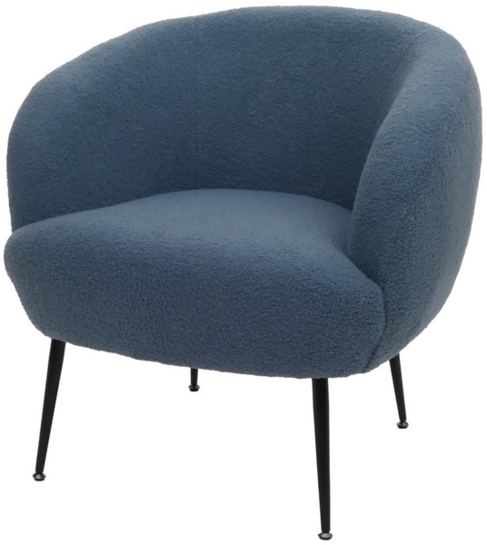 MCW Loungesessel Lounge-Sessel MCW-O37, Moderner Bouclé-Stoffbezug in hoher Qualität (330 g/m)