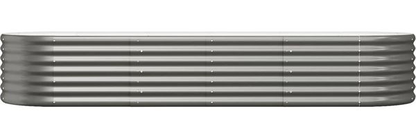 vidaXL Hochbeet Verzinkter Stahl 224x80x36 cm Grau 318919 Bild 3