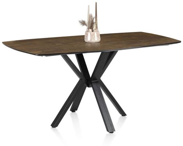 PALACE Esstisch braun HPL 180cm x 110cm x 92cm