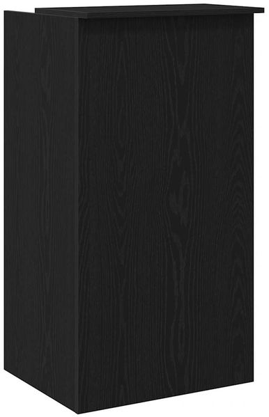 vidaXL Empfangstheke Schwarz 55x50x103,5 cm Holzwerkstoff 859016 Bild 7