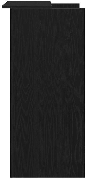 vidaXL Empfangstheke Schwarz 55x50x103,5 cm Holzwerkstoff 859016 Bild 6