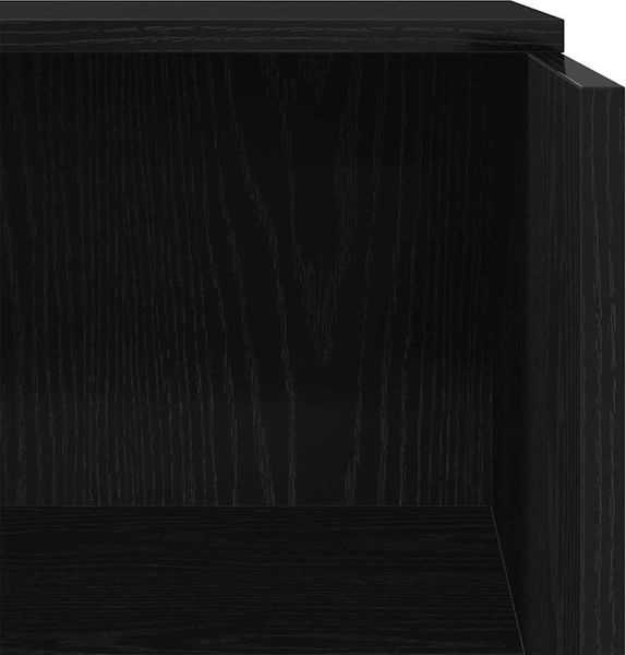 vidaXL Empfangstheke Schwarz 55x50x103,5 cm Holzwerkstoff 859016 Bild 8