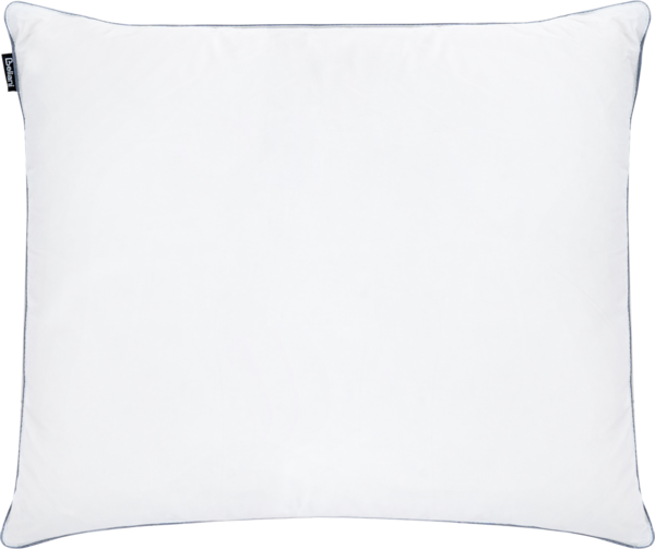 3-Kammer-Kopfkissen TEIDE Hoch Entenfedern und Daunen 50 x 60 cm Weiß