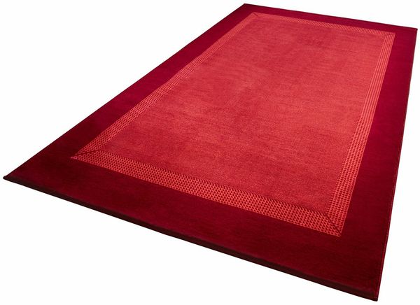 Design Velours Teppich Band Rot - 160x230x0,9cm