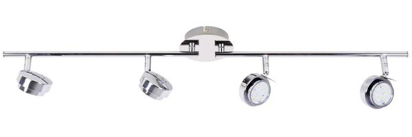 LED Deckenlampe mit beweglichen Spots, Länge 65 cm