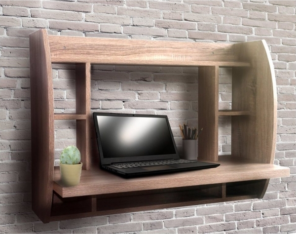 HTI-Line Wandsekretär Wandschreibtisch Thekla L (Stück, 1 St, 1 Regal ohne Dekoration) Bild 2