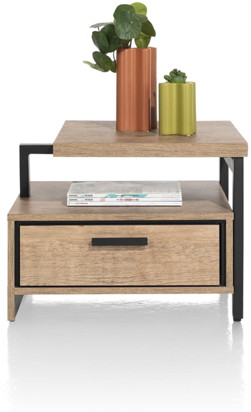 2er Set PAVAROTTI Beistelltische 60cm x 60cm x 45cm Bild 2