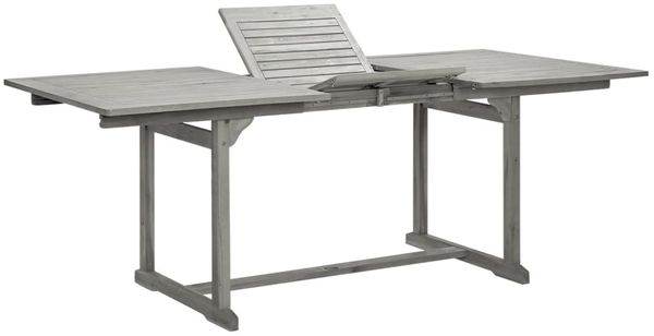 vidaXL Garten-Esstisch (150-200)x100x75 cm Massivholz Akazie 316571