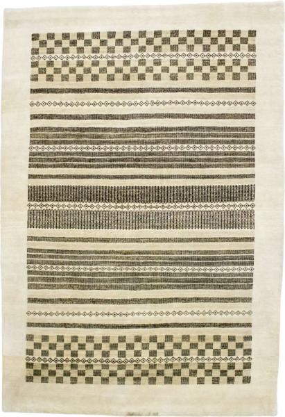 Gabbeh Teppich - Loribaft - 199 x 142 cm - beige