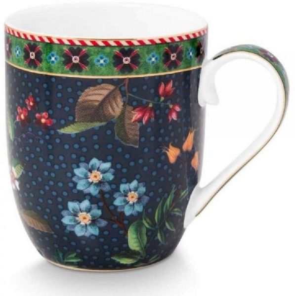 PiP Studio Tasse Henkelbecher Berry Blues Blue (Klein)