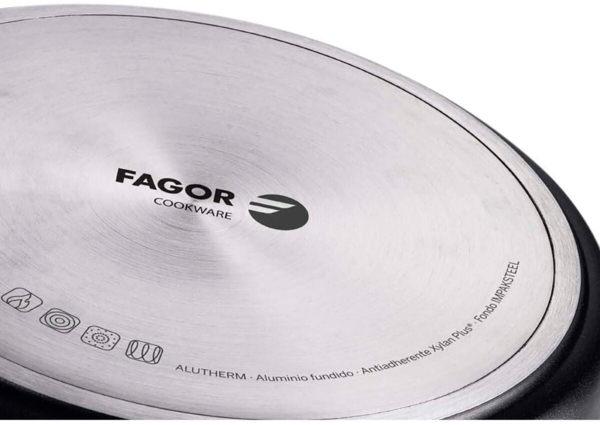 Pfanne Fagor Alutherm Schwarz Aluminium (Ø 24 Cm) Bild 5