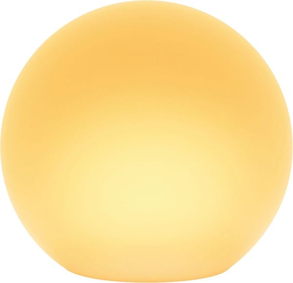 Eve Flare (Apple Home) – Tragbare smarte LED-Kugelleuchte, wasserbeständig, weißes & farbiges Licht, 90 lm, Ø 25 cm, dimmbar