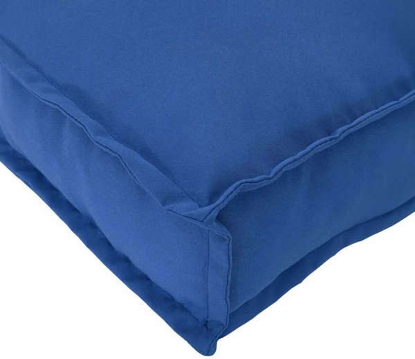 vidaXL Palettenkissen für Rückenlehne Königsblau 70 x 40 x 12 cm 42001525 Bild 5