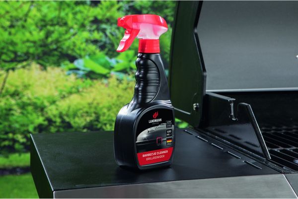 6x LANDMANN Grillreiniger 500 ml – Spezialreiniger für Grill, Roste & Zubehör | entfernt eingebranntes Fett & Ruß | kraftvoll, schnell & materialschonend