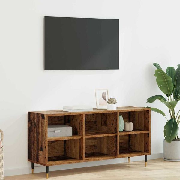 vidaXL TV-Schränk Altholz 103,5 x 30 x 50 cm Holzwerkstoff 881920