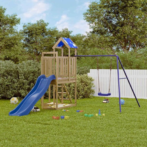 vidaXL Spielturm Imprägniertes Kiefernholz 3278976