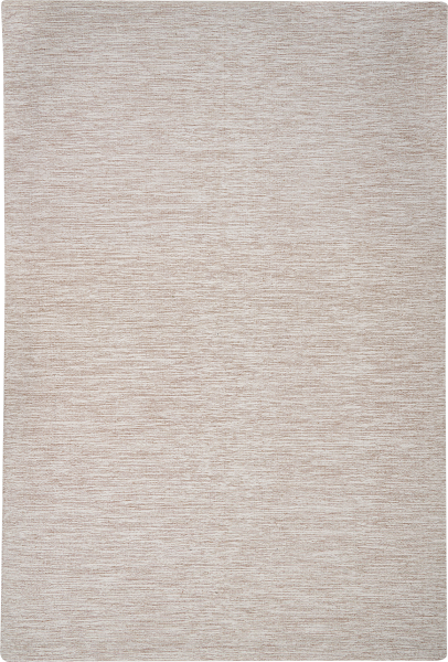 Teppich Baumwolle beige 200 x 300 cm Kurzflor DERINCE